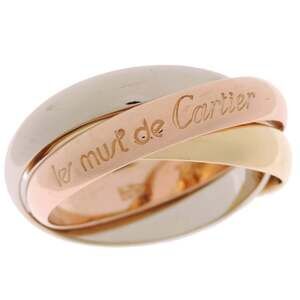 CARTIER Gold Trinity Ring #51